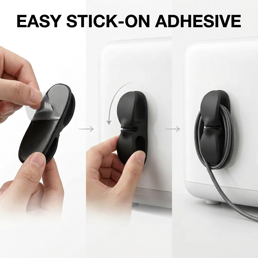 NestlyHome™ Household Kitchen Appliance Chord Organizer